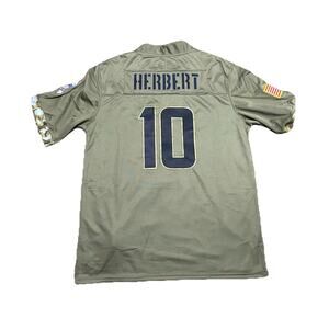 Los Angeles Chargers | Men’s Medium Justin Herbert “Salute to Service” Jersey